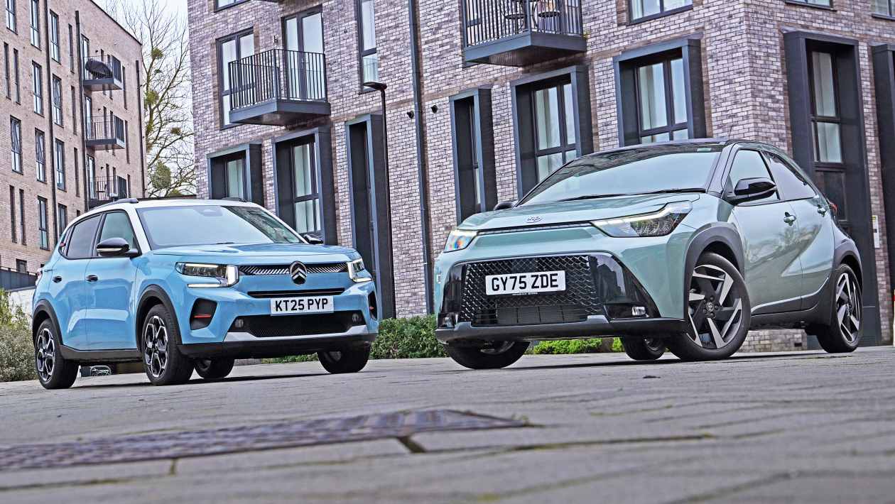 Citroen C3 vs Toyota Aygo X: small budget hybrids in a high-stakes showdown